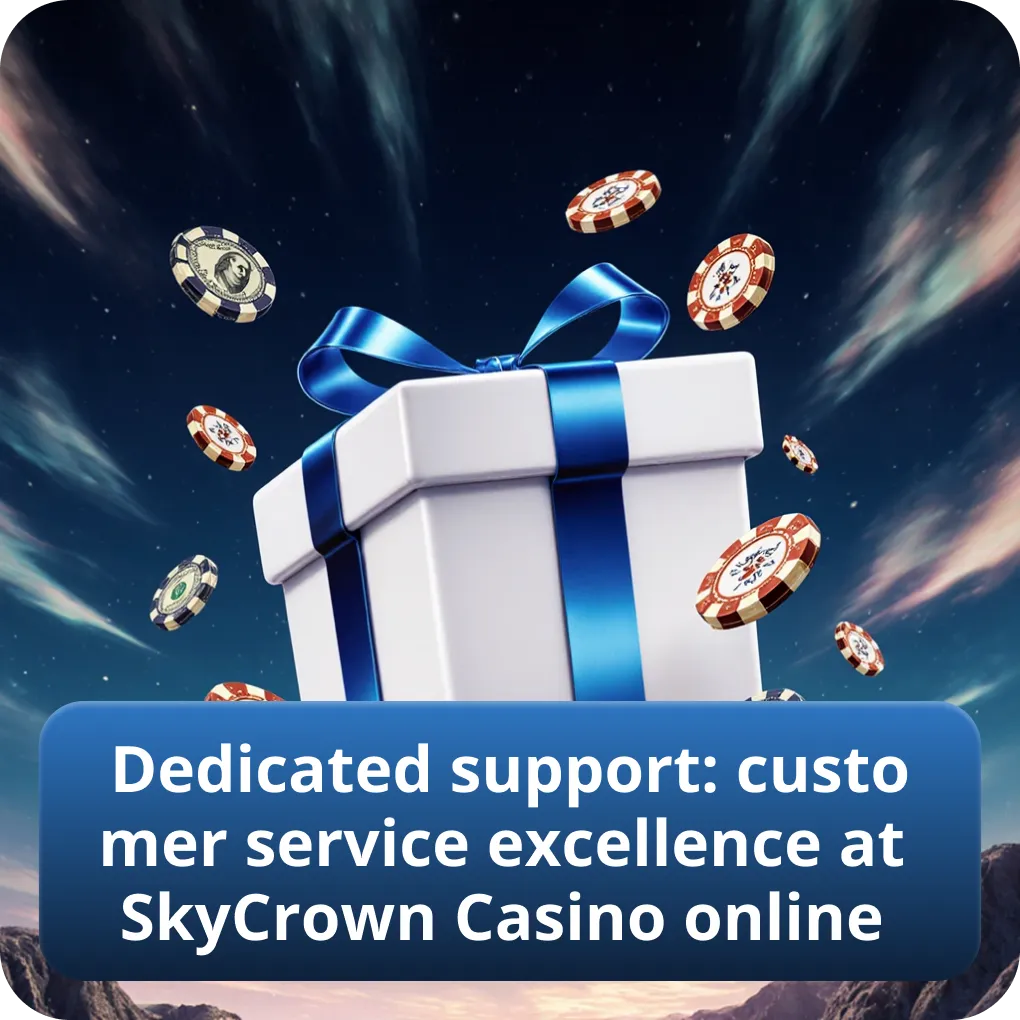 Dedicated support: customer service excellence at SkyCrown Casino platform