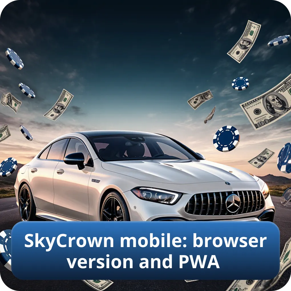 SkyCrown mobile experience: browser version and PWA